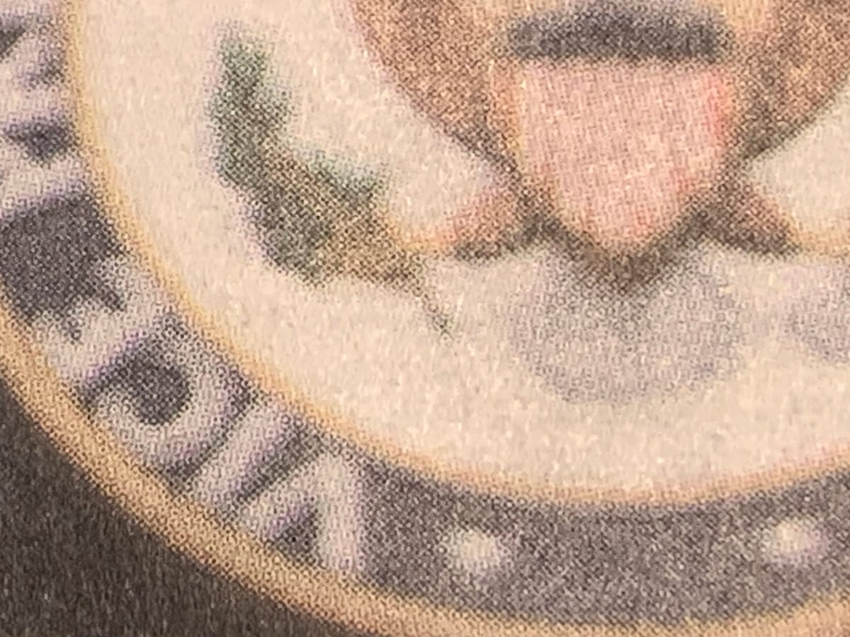 Detail of New York Times photo of the seal of the Vice President on a lectern