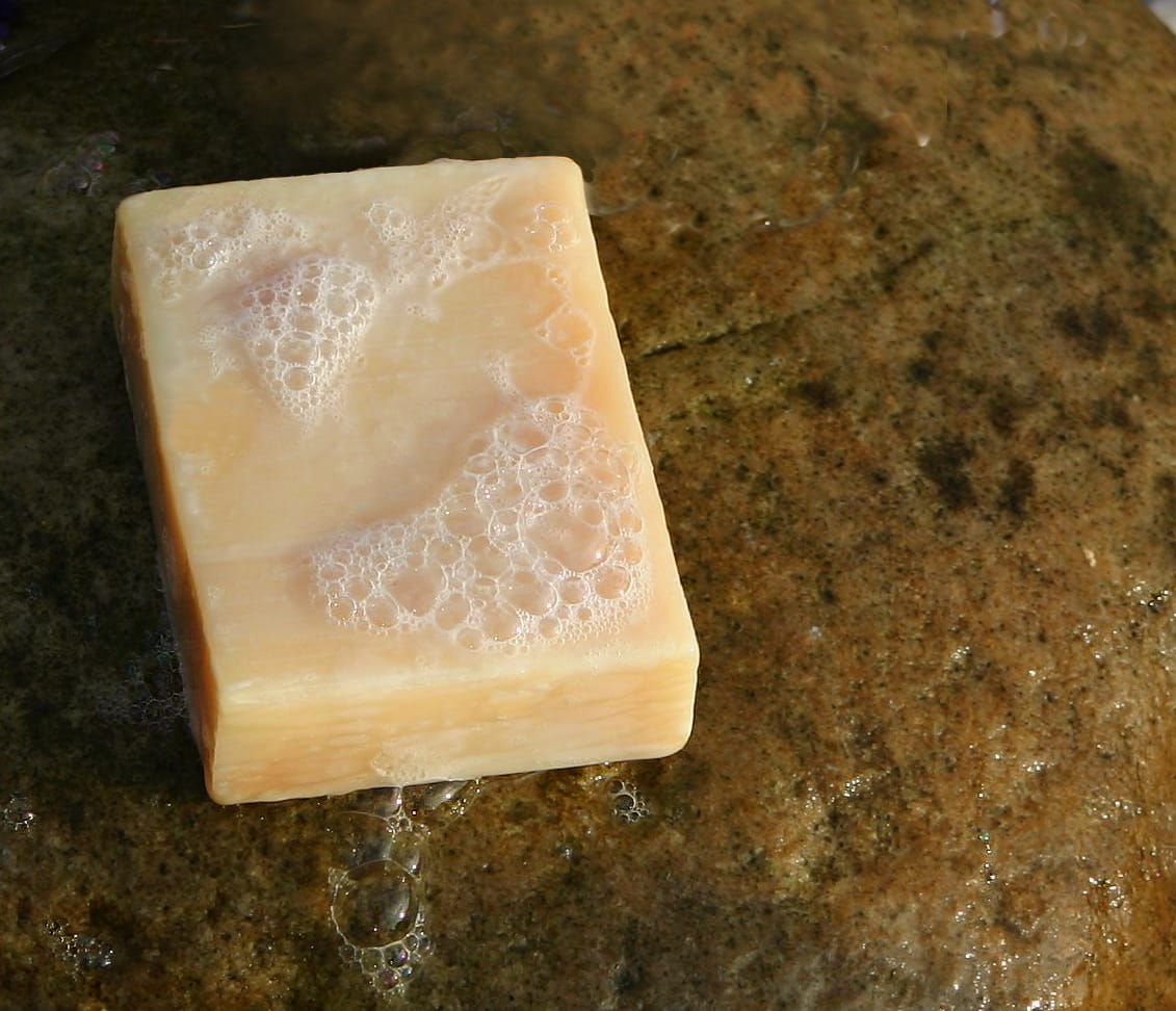 Handmade soap.