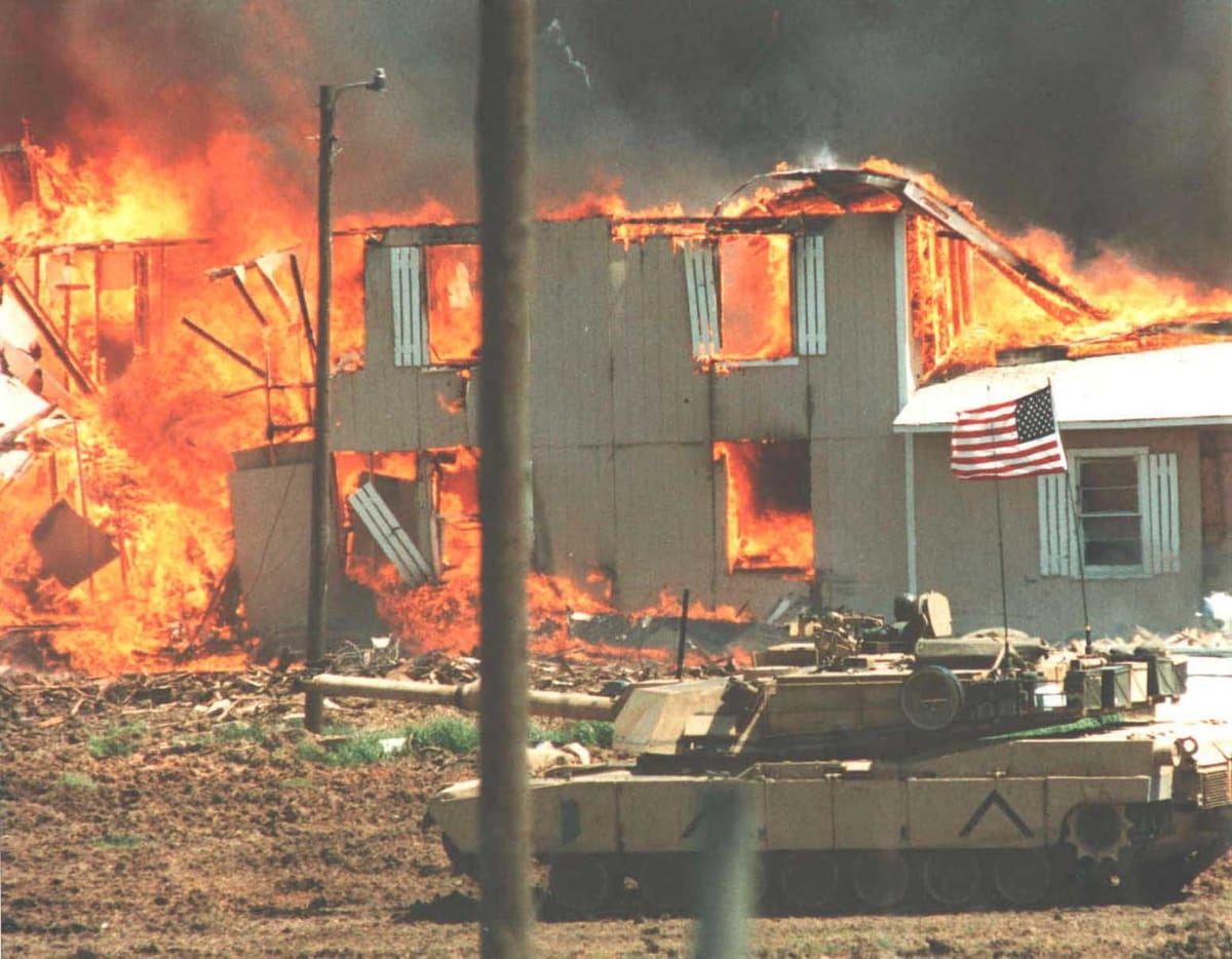 INDIGNITY VOL. 33, NO. 45: What does Waco mean to Donald Trump?