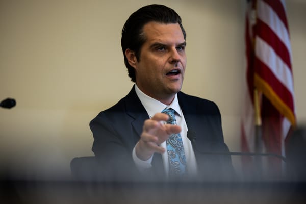 Matt Gaetz is the law now