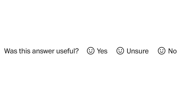 Screenshot of service questionnaire referenced below, except the emoji are all [SMILEY FACE] 